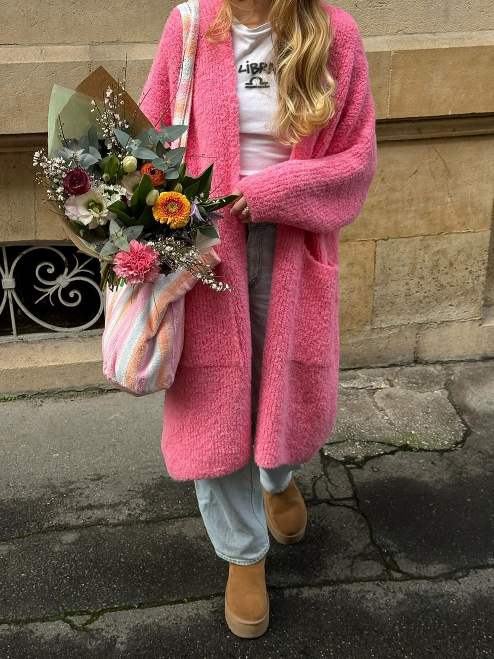 Zara Kaikuo Long Sleeve Trench Coat Sweater for Autumn Winter